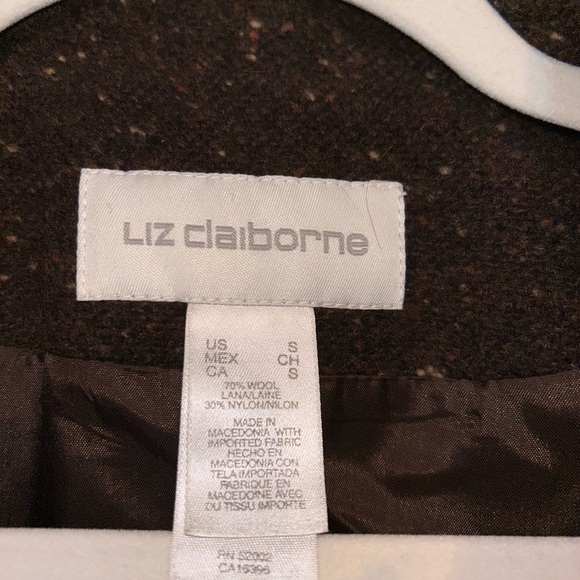 Liz Claiborne wool jacket small - Picture 3 of 3